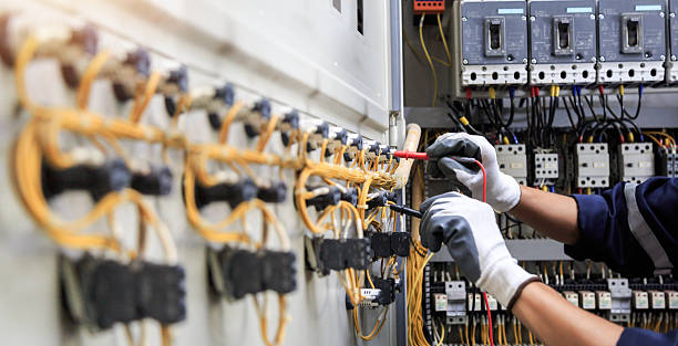 Professional Electrician technician working in Frazer, PA